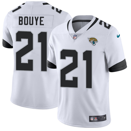 Nike Jacksonville Jaguars #21 A.J. Bouye White Men Stitched NFL Vapor Untouchable Limited Jersey